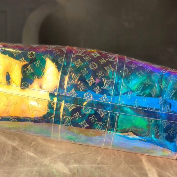 LOUIS VUITTON MONOGRAM 50 PRISM HOLOGRAPHIC TRAVEL BAG