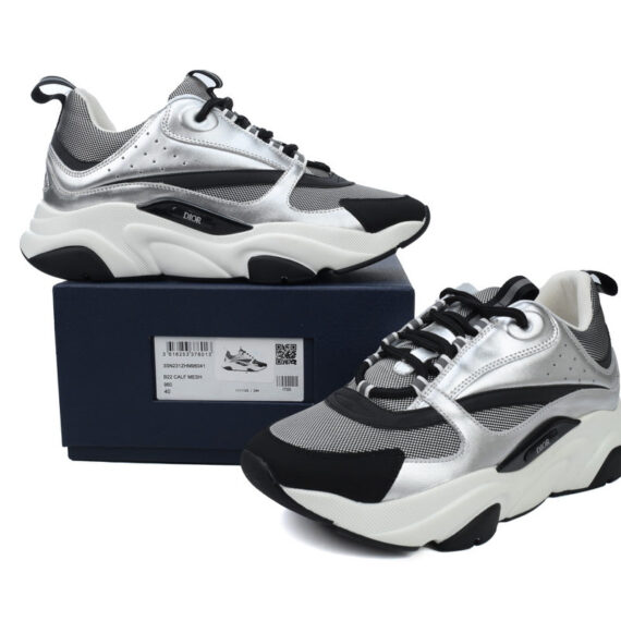 DIOR B22 SILVER BLACK