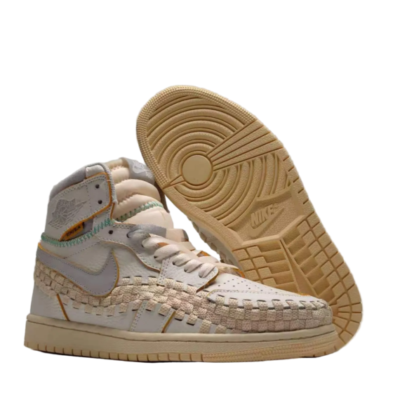 Air Jordan 1 Retro High OG Woven Grey/White