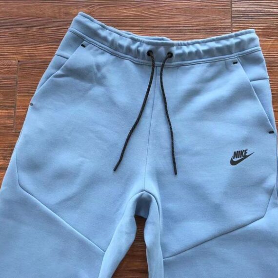 NIKE TECH FLEECE PANTS x LIGHT BLUE