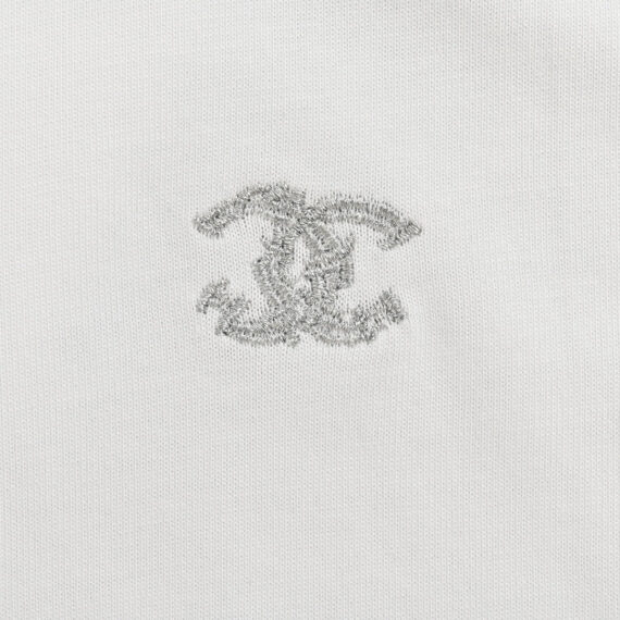 Chanel Classic Logo T-Shirt in White