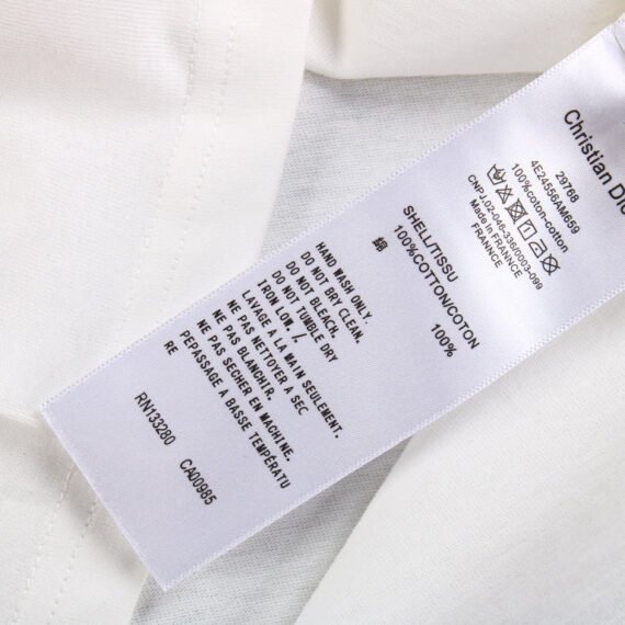 Dior Double D Logo T-Shirt (White)