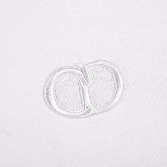 Dior Double D Logo T-Shirt (White)