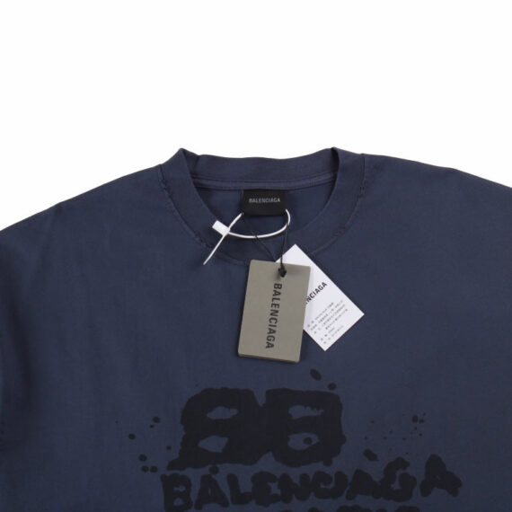 Balenciaga T-shirt with Paris Print