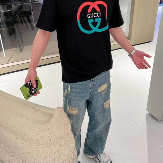 Gucci Interlocking GG Black T-Shirt