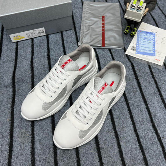 PRADA AMERICAS CUP SOFT WHITE SILVER