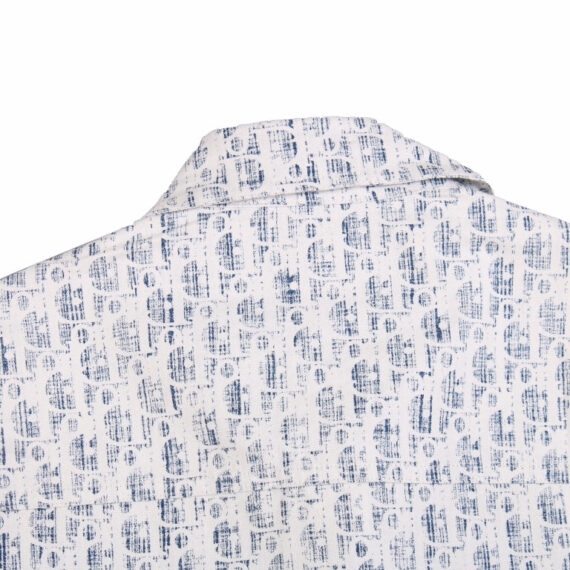 Dior Monogram Shirt (Blue/White)