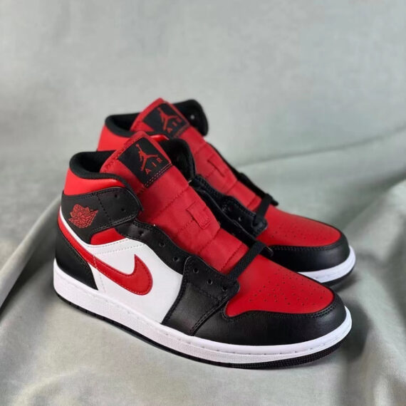 Air Jordan 1 Retro Mid Black/White/Varsity Red