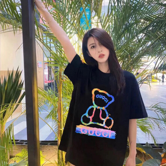 Gucci Teddy Bear Graphic T-Shirt