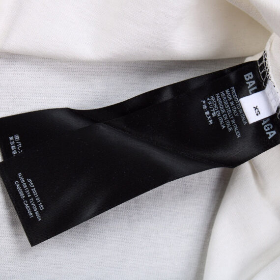 BALENCIAGA TORONTO LOGO T-SHIRT WHITE