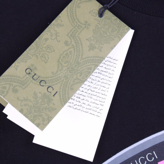 Gucci Sunglasses Graphic T-Shirt - Black