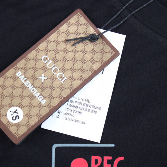 Gucci x Balenciaga Collaboration T-Shirt