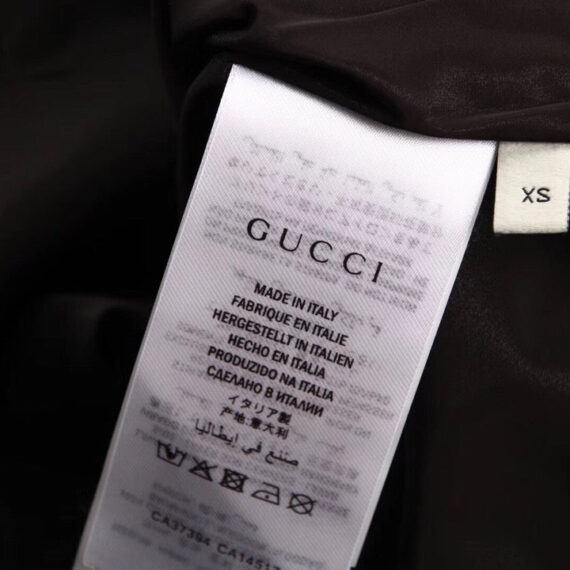 Gucci GG Supreme Stripe Track Jacket - Black