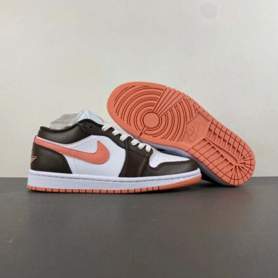 Air Jordan 1 Low White Coffee Pink
