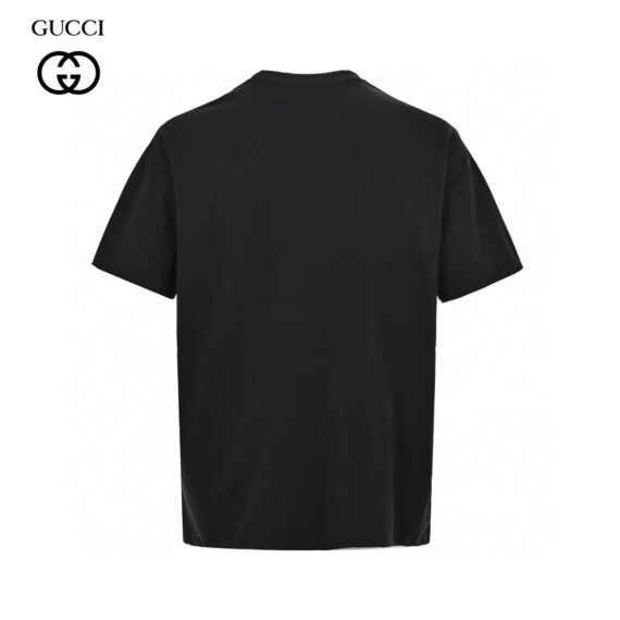 Gucci Snowboarder Graphic Black T-Shirt