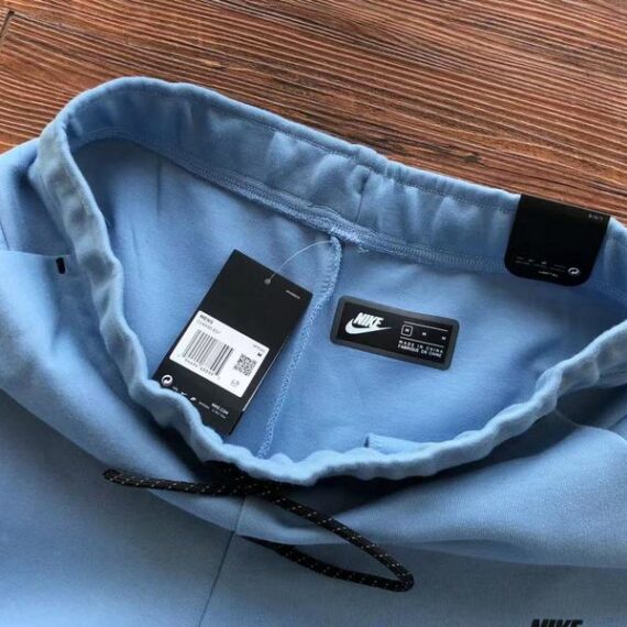 NIKE TECH FLEECE PANTS x LIGHT BLUE