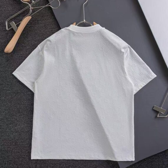 Gucci GG Patterned T-Shirt (White)