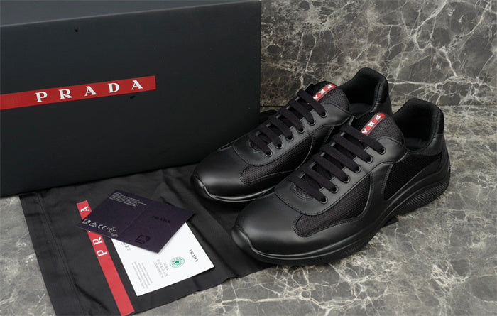PRADA AMERICAS CUP LEATHER BLACK