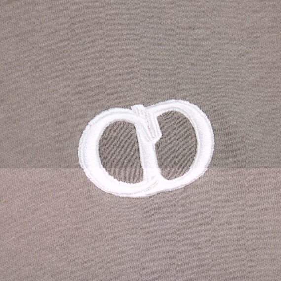 Dior Double D Logo T-Shirt (Khaki)