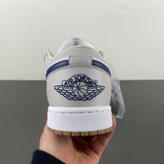 Air Jordan 1 Low White/Grey/Navy