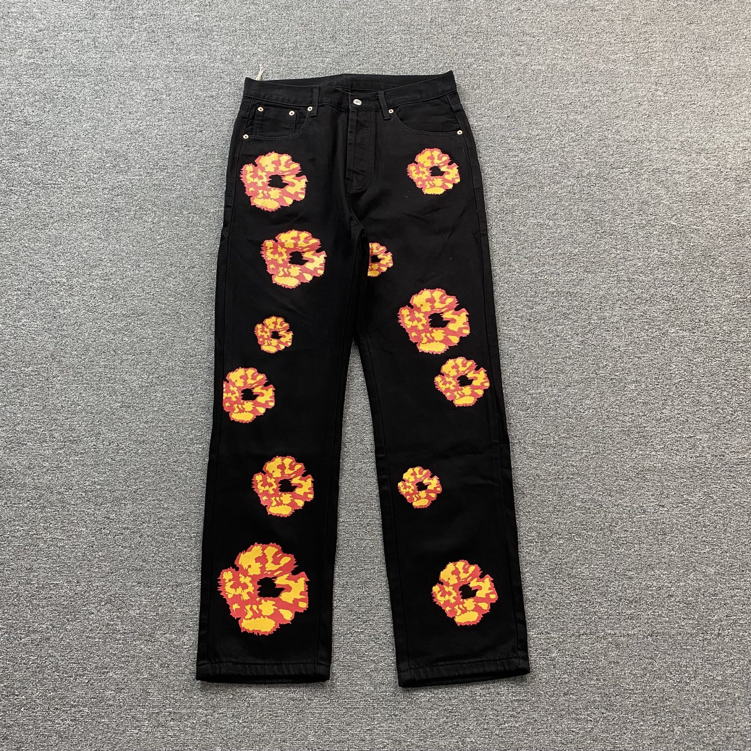 DENIM TEARS x OFFSET JEANS BLACK