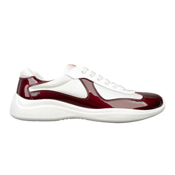 PRADA AMERICAS CUP BURGUNDY WHITE