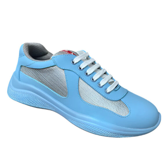 PRADA AMERICAS CUP SOFT RUBBER LIGHT BLUE SILVER