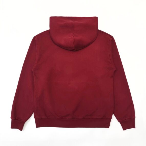 SP5DER LOGO HOODIE MAROON