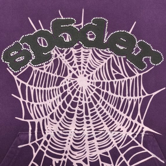SP5DER WEB HOODIE PURPLE
