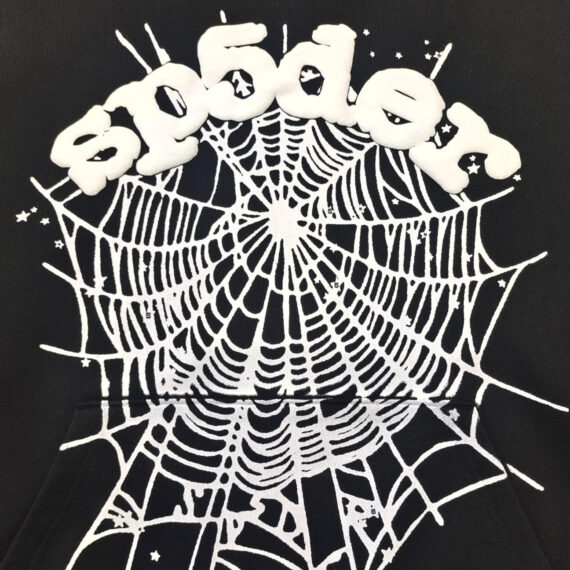SP5DER OG WEB HOODIE BLACK