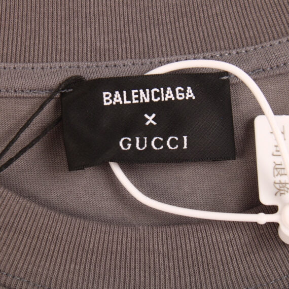 GUCCI x BALENCIAGA T-SHIRT GRAY