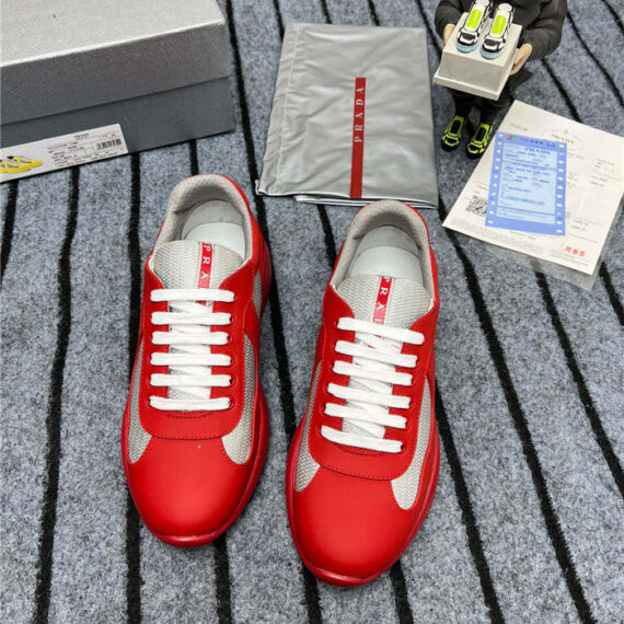 PRADA AMERICAS CUP SOFT RUBBER RED SILVER