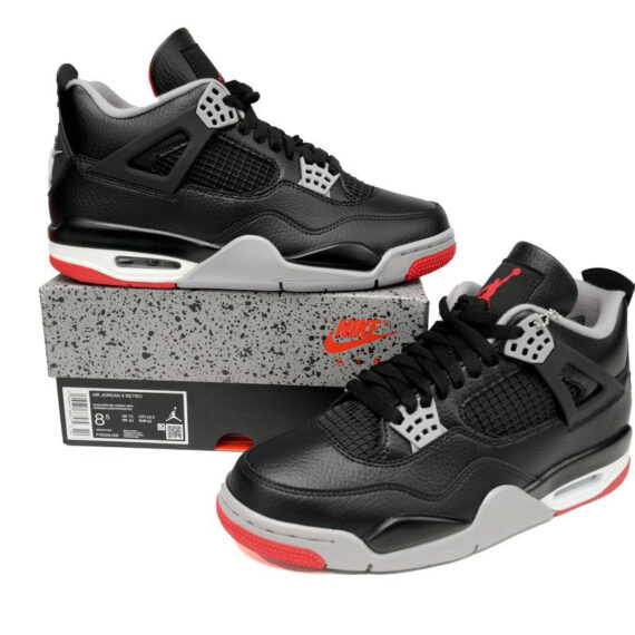 Air Jordan 4 Bred Reimagined