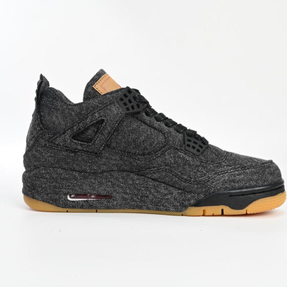 Air Jordan 4 Levis Black