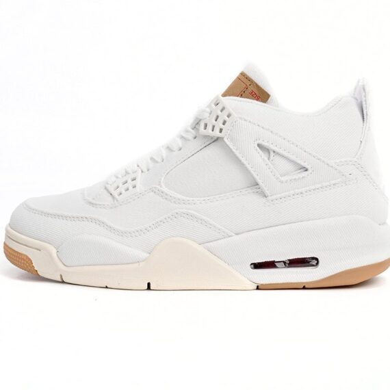 Air Jordan 4 Levis White