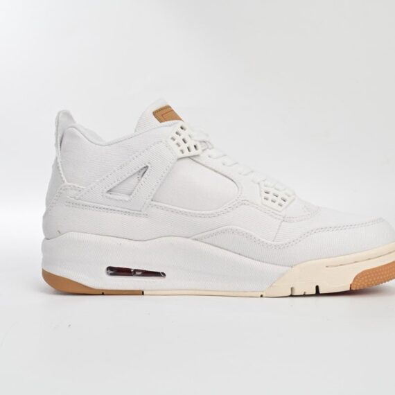 Air Jordan 4 Levis White
