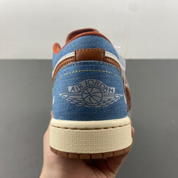 Air Jordan 1 Low White/Blue/Grey