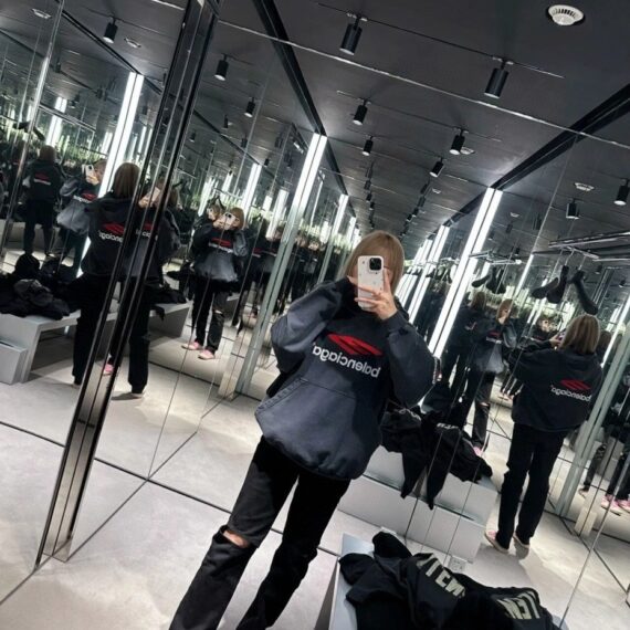Balenciaga Black Hoodie