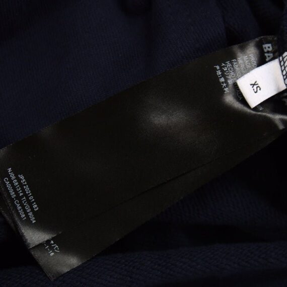 BALENCIAGA ALTERNATIVE LOGO HOODIE NAVY