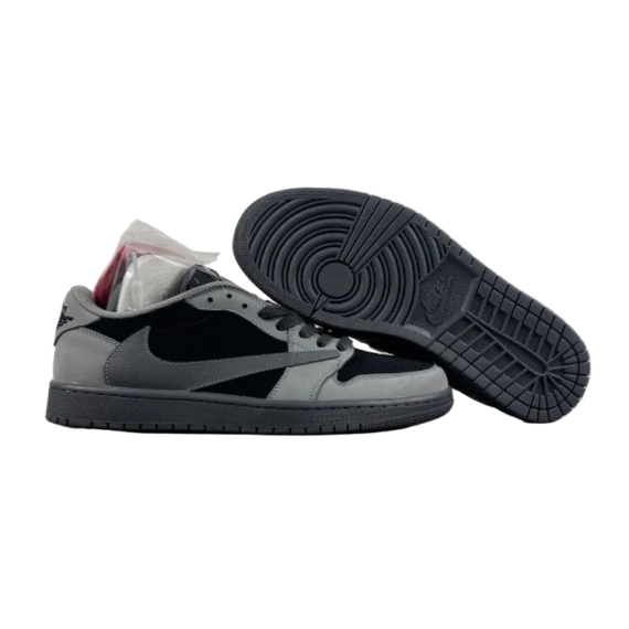 Air Jordan 1 Low Black/Particle Grey