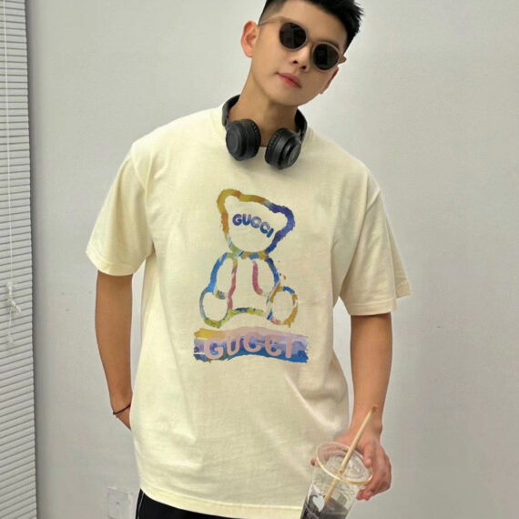 Gucci Teddy Bear Graphic T-Shirt