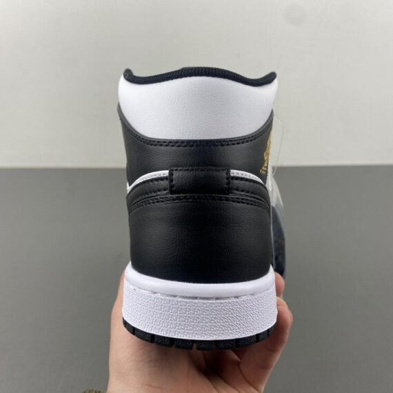 Air Jordan 1 Mid White/Black/Yellow
