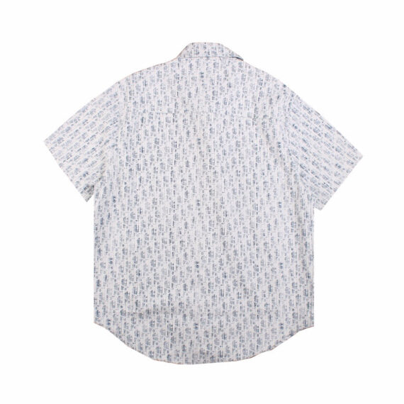 Dior Monogram Shirt (Blue/White)