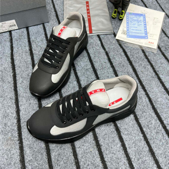 PRADA AMERICAS CUP SOFT RUBBER BLACK SILVER