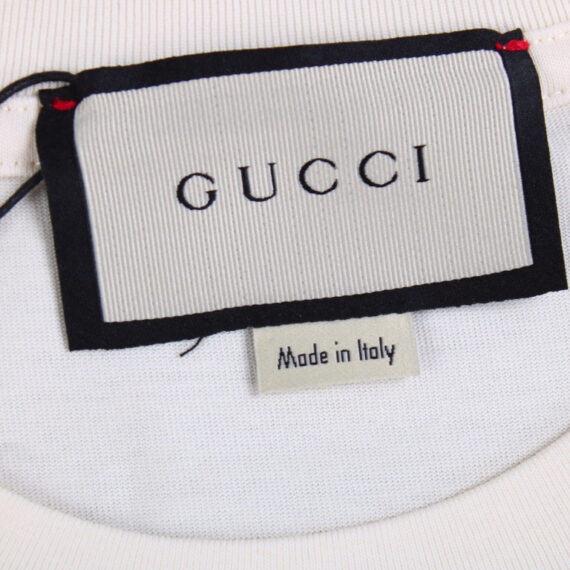 Gucci Mushroom Graphic T-Shirt (Cream)