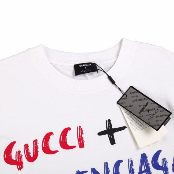 GUCCI x BALENCIAGA T-SHIRT WHITE