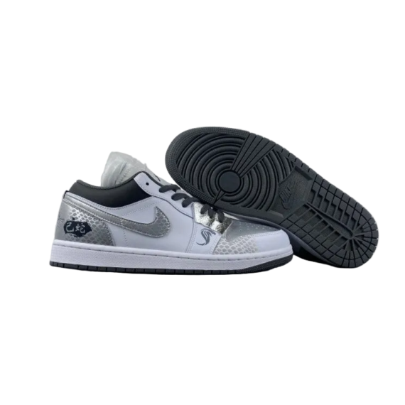 Air Jordan 1 Low Silver Dragon