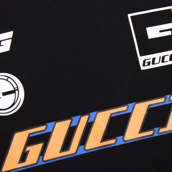 Gucci Graphic Logo T-Shirt (Black)