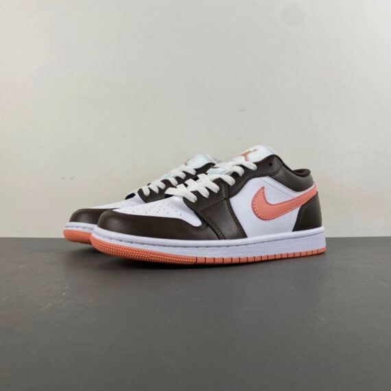 Air Jordan 1 Low White Coffee Pink