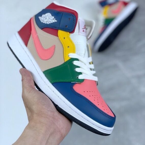 Air Jordan 1 Mid Patchwork